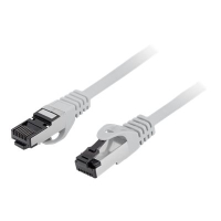 Patchcord LANBERG kat.8.1 S/FTP LSZH CU 1m szary