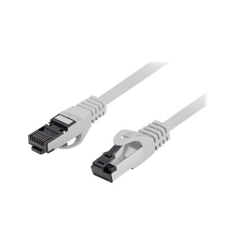 Patchcord LANBERG kat.8.1 S/FTP LSZH CU 2m szary