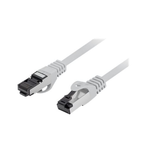 Patchcord LANBERG kat.8.1 S/FTP LSZH CU 3m szary