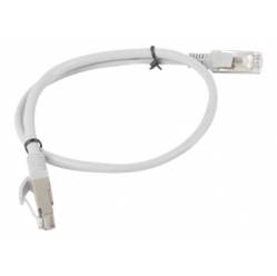 Patchcord LANBERG PCF5-10CC-0050-S Lanberg RJ45, kat. 5e, FTP, 0.5m, szary