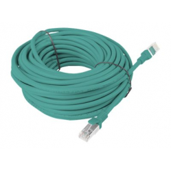 Patchcord LANBERG PCF5-10CC-1500-G Lanberg RJ45, kat. 5e, FTP, 15m, zielony