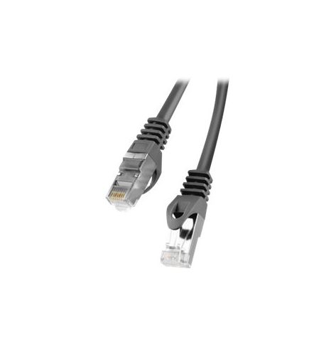 Patchcord LANBERG PCF6-10CC-0025-BK Lanberg RJ45 cat.6 FTP 0.25m czarny