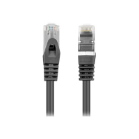 Patchcord LANBERG PCF6-10CC-0050-BK Lanberg RJ45 cat.6 FTP 0.5m czarny