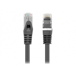 Patchcord LANBERG PCF6-10CC-0050-BK Lanberg RJ45 cat.6 FTP 0.5m czarny