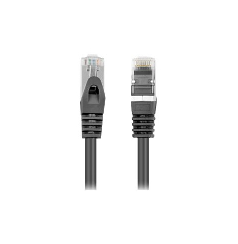 Patchcord LANBERG PCF6-10CC-0050-BK Lanberg RJ45 cat.6 FTP 0.5m czarny