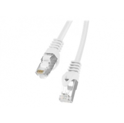 Patchcord LANBERG PCF6-10CC-0050-W Lanberg RJ45 cat.6 FTP 0.5m bialy