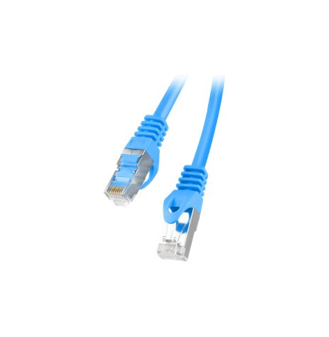 Patchcord LANBERG PCF6-10CC-0100-B Lanberg RJ45 cat.6 FTP 1m niebieski