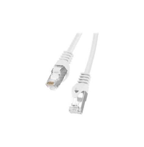 Patchcord LANBERG PCF6-10CC-0100-W Lanberg RJ45 cat.6 FTP 1m bialy