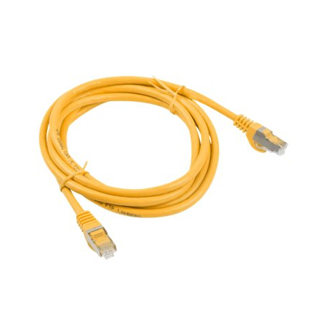 Patchcord LANBERG PCF6-10CC-0150-Y Lanberg RJ45 cat.6 FTP 1.5m pomara