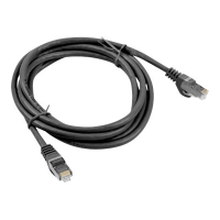 Patchcord LANBERG PCF6-10CC-0200-BK Lanberg RJ45 cat.6 FTP 2m czarny