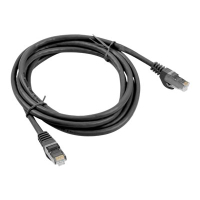 Patchcord LANBERG PCF6-10CC-0300-BK Lanberg RJ45 cat.6 FTP 3m czarny