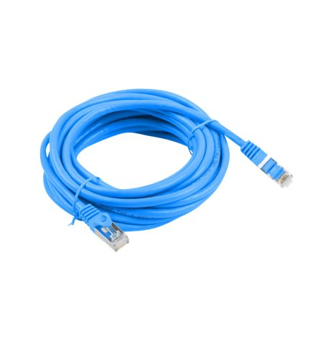 Patchcord LANBERG PCF6-10CC-1000-B Lanberg RJ45 cat.6 FTP 10m niebieski