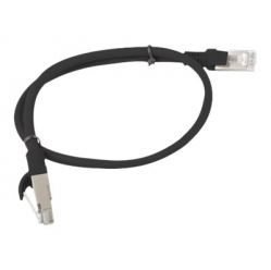Patchcord LANBERG PCU5-10CC-0050-BK Lanberg RJ45 cat. 5e UTP 0.5m czarny