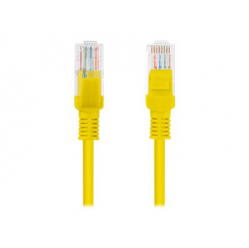 Patchcord LANBERG PCU5-10CC-0050-Y Lanberg RJ45, kat. 5e, UTP, 0.5m, z
