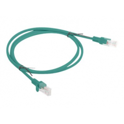 Patchcord LANBERG PCU5-10CC-0100-G Lanberg RJ45, kat. 5e, UTP, 1m, zielony