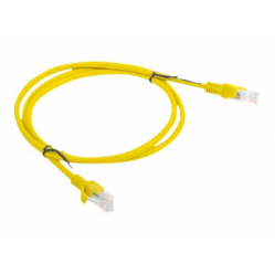 Patchcord LANBERG PCU5-10CC-0100-Y Lanberg RJ45, kat. 5e, UTP, 1m, z