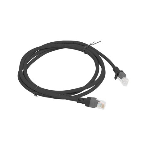 Patchcord LANBERG PCU5-10CC-0150-BK Lanberg RJ45 cat. 5e UTP 1.5m czarny