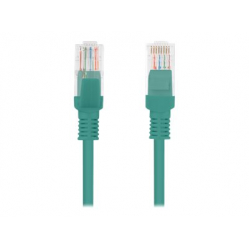 Patchcord LANBERG PCU5-10CC-0200-G Lanberg RJ45, kat. 5e, UTP, 2m, zielony