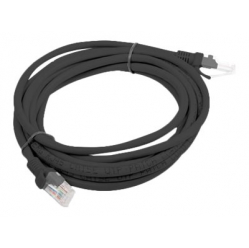 Patchcord LANBERG PCU5-10CC-0300-BK Lanberg RJ45 cat. 5e UTP 3m czarny
