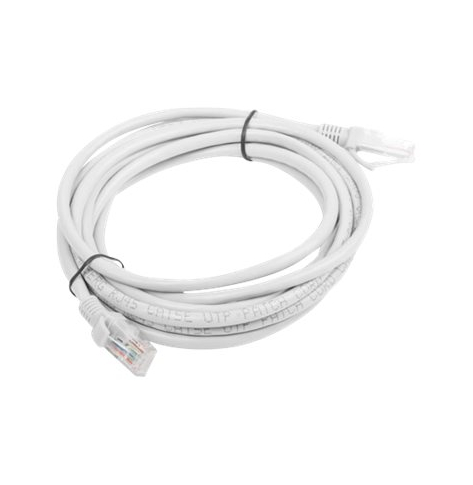 Patchcord LANBERG PCU5-10CC-0300-S Lanberg RJ45, kat. 5e, UTP, 3m, szary