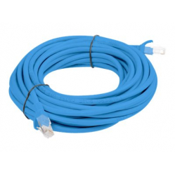 Patchcord LANBERG PCU5-10CC-0500-B Lanberg RJ45, kat. 5e, UTP, 5m, niebieski