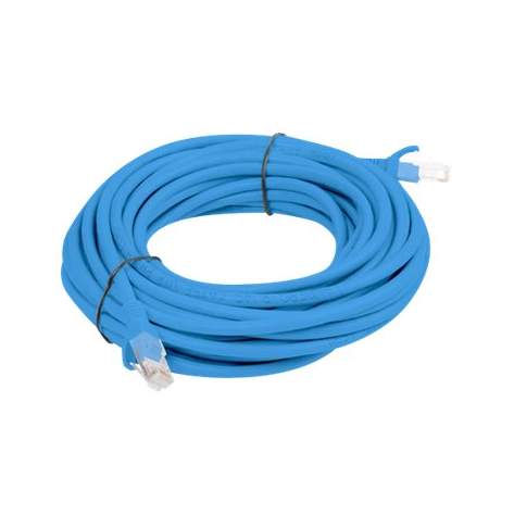 Patchcord LANBERG PCU5-10CC-0500-B Lanberg RJ45, kat. 5e, UTP, 5m, niebieski