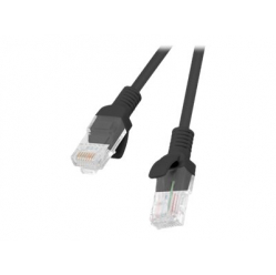 Patchcord LANBERG PCU5-10CC-0500-BK Lanberg RJ45 cat. 5e UTP 5m czarny