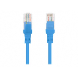 Patchcord LANBERG PCU5-10CC-1000-B Lanberg RJ45, kat. 5e, UTP, 10m, niebieski