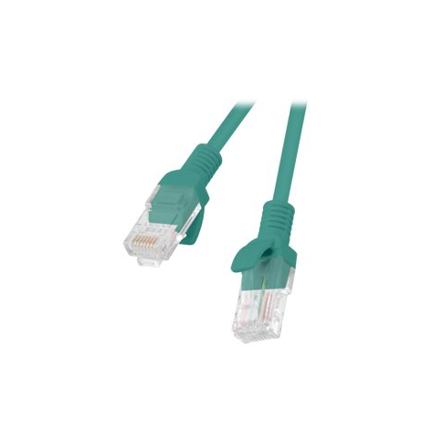 Patchcord LANBERG PCU5-10CC-1000-G Lanberg RJ45, kat. 5e, UTP, 10m, zielony