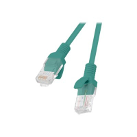 Patchcord LANBERG PCU5-20CC-0025-G Lanberg RJ45, kat. 5e, UTP, 0.25m, zielony, op. zbiorcze 10 szt
