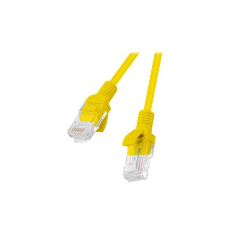Patchcord LANBERG PCU5-20CC-0050-Y Lanberg RJ45, kat. 5e, UTP, 0.5m, z
