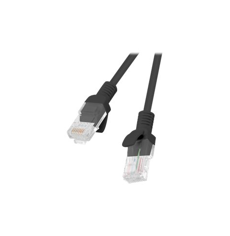 Patchcord LANBERG PCU5-20CC-0300-BK Lanberg RJ45, kat. 5e, UTP, 3m, czarny, op. zbiorcze 10 szt
