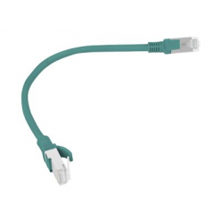 Patchcord LANBERG PCU6-10CC-0025-G Lanberg RJ45 kat. 6 UTP 0.25m zielony