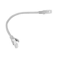 Patchcord LANBERG PCU6-10CC-0025-S Lanberg RJ45, kat. 6, UTP, 0.25m, szary