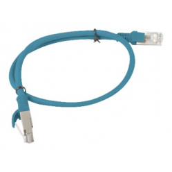 Patchcord LANBERG PCU6-10CC-0050-B Lanberg RJ45 kat. 6 UTP 0.5m niebieski