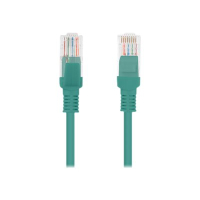 Patchcord LANBERG PCU6-10CC-0050-G Lanberg RJ45 kat. 6 UTP 0.5m zielony
