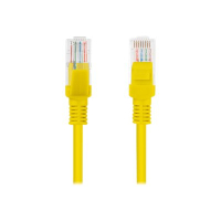 Patchcord LANBERG PCU6-10CC-0050-Y Lanberg RJ45 kat. 6 UTP 0.5m z
