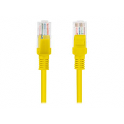 Patchcord LANBERG PCU6-10CC-0050-Y Lanberg RJ45 kat. 6 UTP 0.5m z