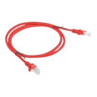 Patchcord LANBERG PCU6-10CC-0100-R Lanberg RJ45 kat. 6 UTP 1m czerwony