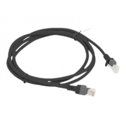 Patchcord LANBERG PCU6-10CC-0150-BK Lanberg RJ45 kat. 6 UTP 1.5m czarny