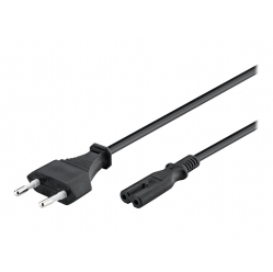 Kabel MANHATTAN zasilający 3m czarny