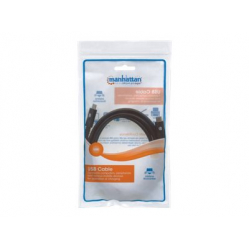 Kabel MANHATTAN USB-C 3.1 Gen1 USB C/USB C M/M 2m czarny