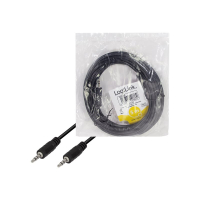 Kabel LOGILINK CA1052 stereo MiniJack 5m czarny