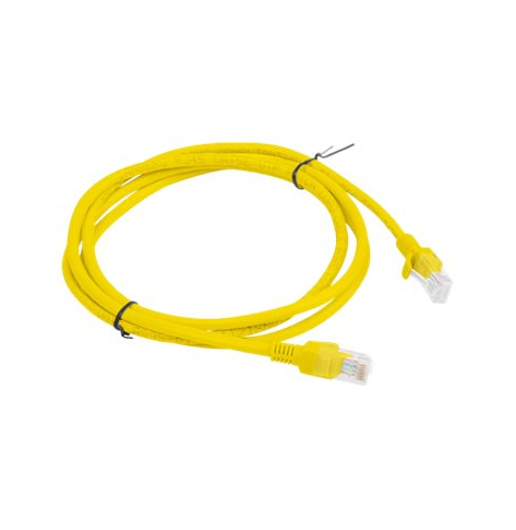 Patchcord LANBERG PCU6-10CC-0150-Y Lanberg RJ45 kat. 6 UTP 1.5m zolty