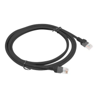 Patchcord LANBERG PCU6-10CC-0200-BK Lanberg RJ45 kat. 6 UTP 2m czarny