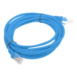 Patchcord LANBERG PCU6-10CC-0300-B Lanberg RJ45 kat. 6 UTP 3m niebieski