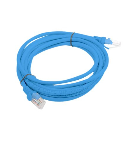 Patchcord LANBERG PCU6-10CC-0300-B Lanberg RJ45 kat. 6 UTP 3m niebieski