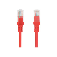 Patchcord LANBERG PCU6-10CC-0300-R Lanberg RJ45 kat. 6 UTP 3m czerwony