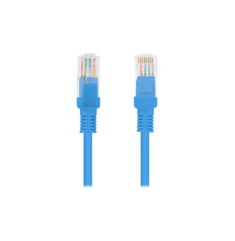 Patchcord LANBERG PCU6-10CC-0500-B Lanberg RJ45 kat. 6 UTP 5m niebieski