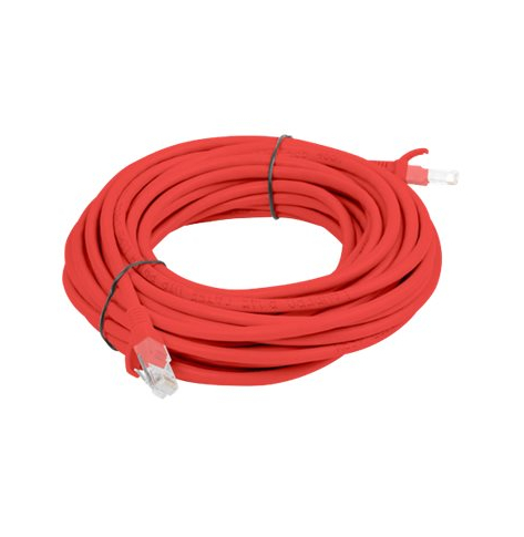 Patchcord LANBERG PCU6-10CC-0500-R Lanberg RJ45 kat. 6 UTP 5m czerwony